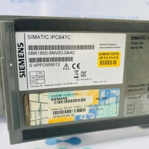 Siemens 6BK1800-6NV00-0AA0 | Simatic Rack PC