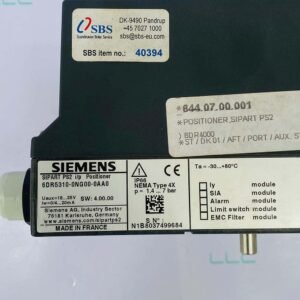 Siemens 6DR5310-0NG00-0AA0 | Controller For Electric Actuator