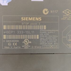 Siemens 6EP1 333-1SL11 | Sitop Power Supply