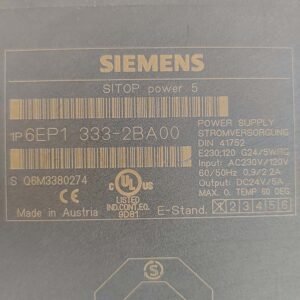 Siemens 6EP1 333-2BA00 | Sitop Power Supply