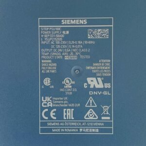 Siemens 6EP1331-5BA00 | SITOP PSU100C Power Supply