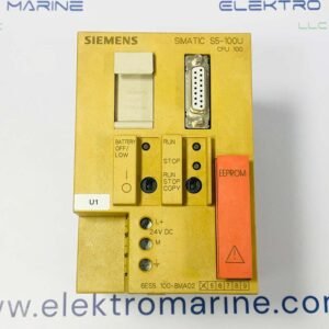 Siemens 6ES5 100-8MA02 | SIMATIC S5-100U Central Processing Unit