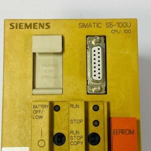 Siemens 6ES5 100-8MA02 | SIMATIC S5-100U Central Processing Unit