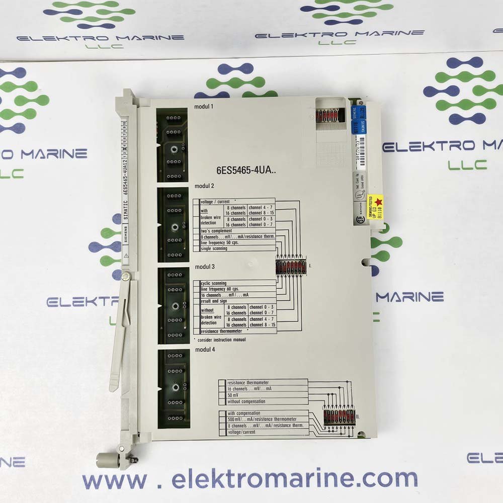 Siemens 6ES5465-4UA12 | Simatic S5 Analog Input Module