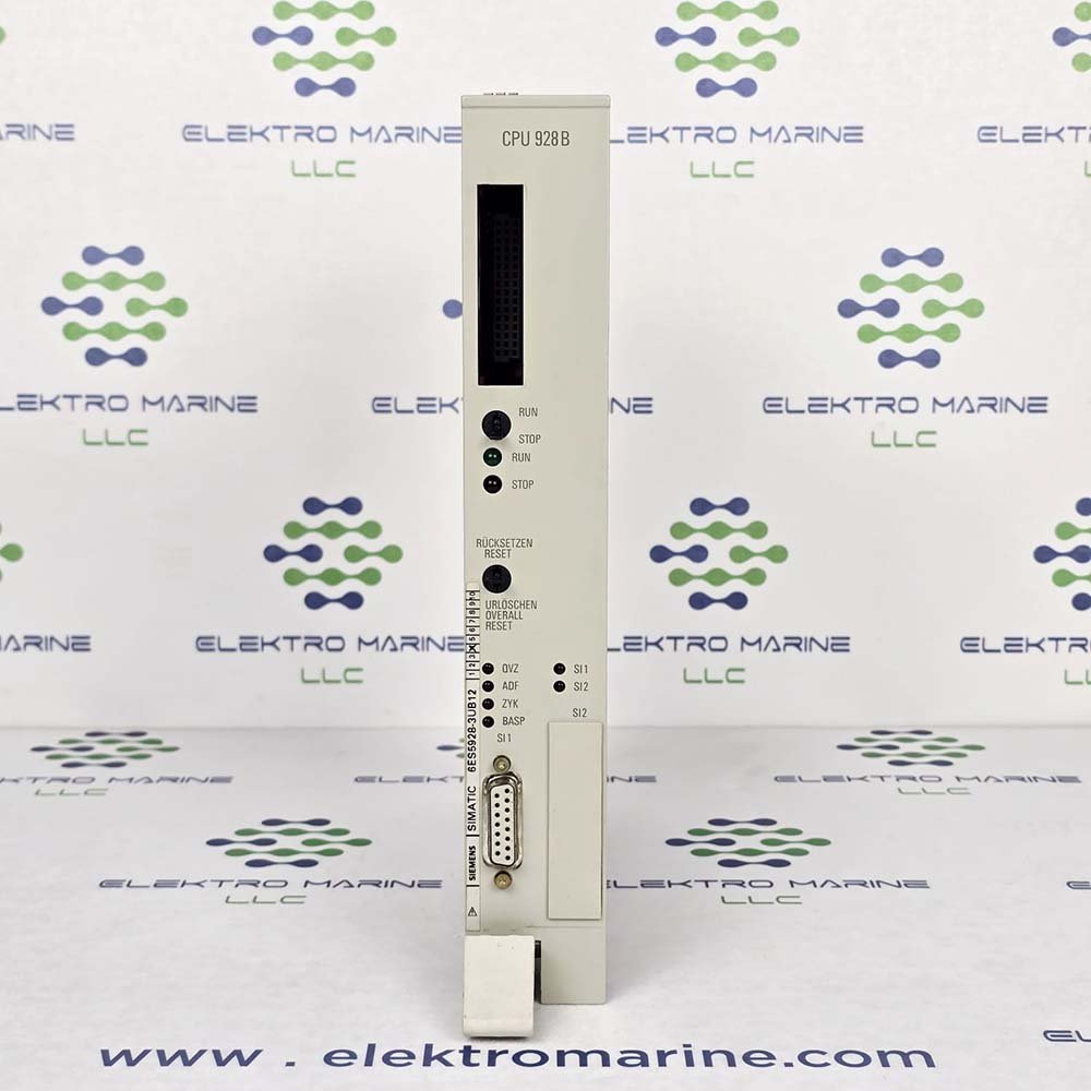 Siemens 6ES5928-3UB12 | Simatic S5 Central Processing Unit