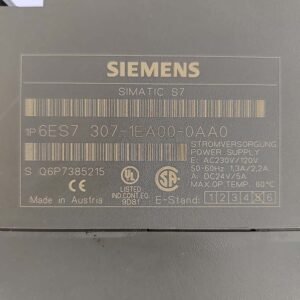 Siemens 6ES7 307-1EA00-0AA0 | Simatic S7 Power Supply Module