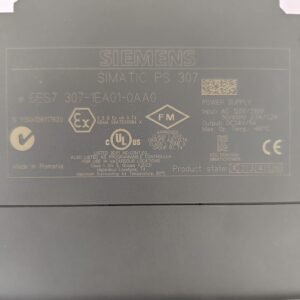 Siemens 6ES7 307-1EA01-0AA0 | Simatic PS 307 Regulated Power Supply
