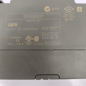 Siemens 6ES7 307-1KA01-0AA0 | Simatic S7 Voltage Regulator