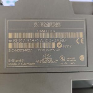 Siemens 6ES7 318-2AJ00-0AB0 | Simatic S7 Processor Module