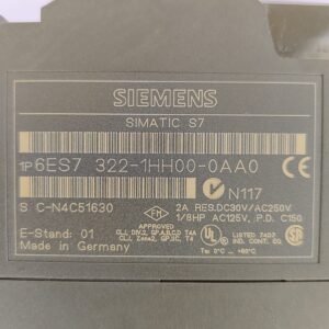 Siemens 6ES7 322-1HH00-0AA0 | Simatic S7 Digital Output Module