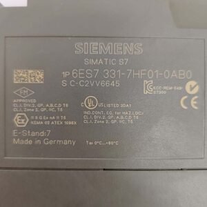 Siemens 6ES7 331-7HF01-0AB0 | Simatic S7-300 Analog Input Module