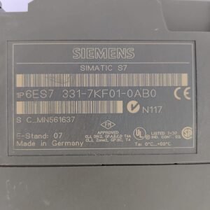 Siemens 6ES7 331-7KF01-0AB0 | Simatic S7 Analog Input Module