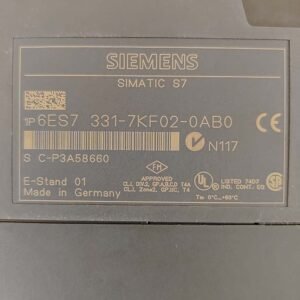 Siemens 6ES7 331-7KF02-0AB0 | Simatic S7 Analog Input Module