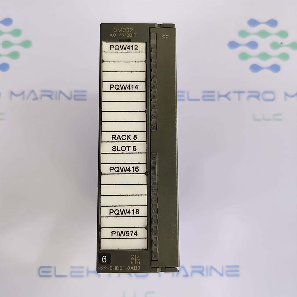 Siemens 6ES7 332-5HD01-0AB0 | Simatic S7 Analog Output Module