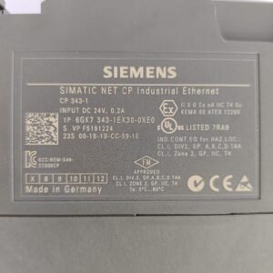 Siemens 6GK7 343-1EX30-0XE0 | Communication Processor