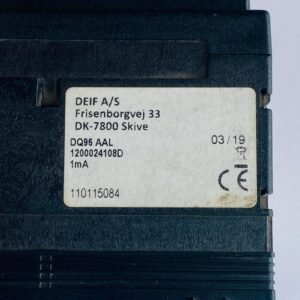 Deif DQ96 AAL | Insulation Monitor