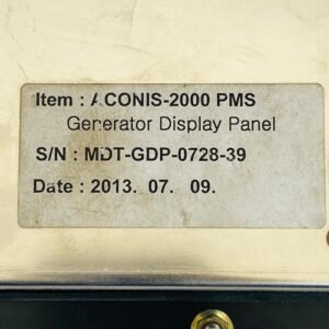 Hyundai ACONIS-2000 PMS | Generator Display Panel