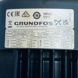 Grundfos CM10-1 A-F-G-E-AOOE O-A-A-N | Pump