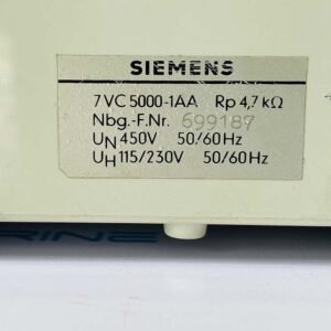 Siemens 7 VC 5000-1AA | Earth Leakage Monitor