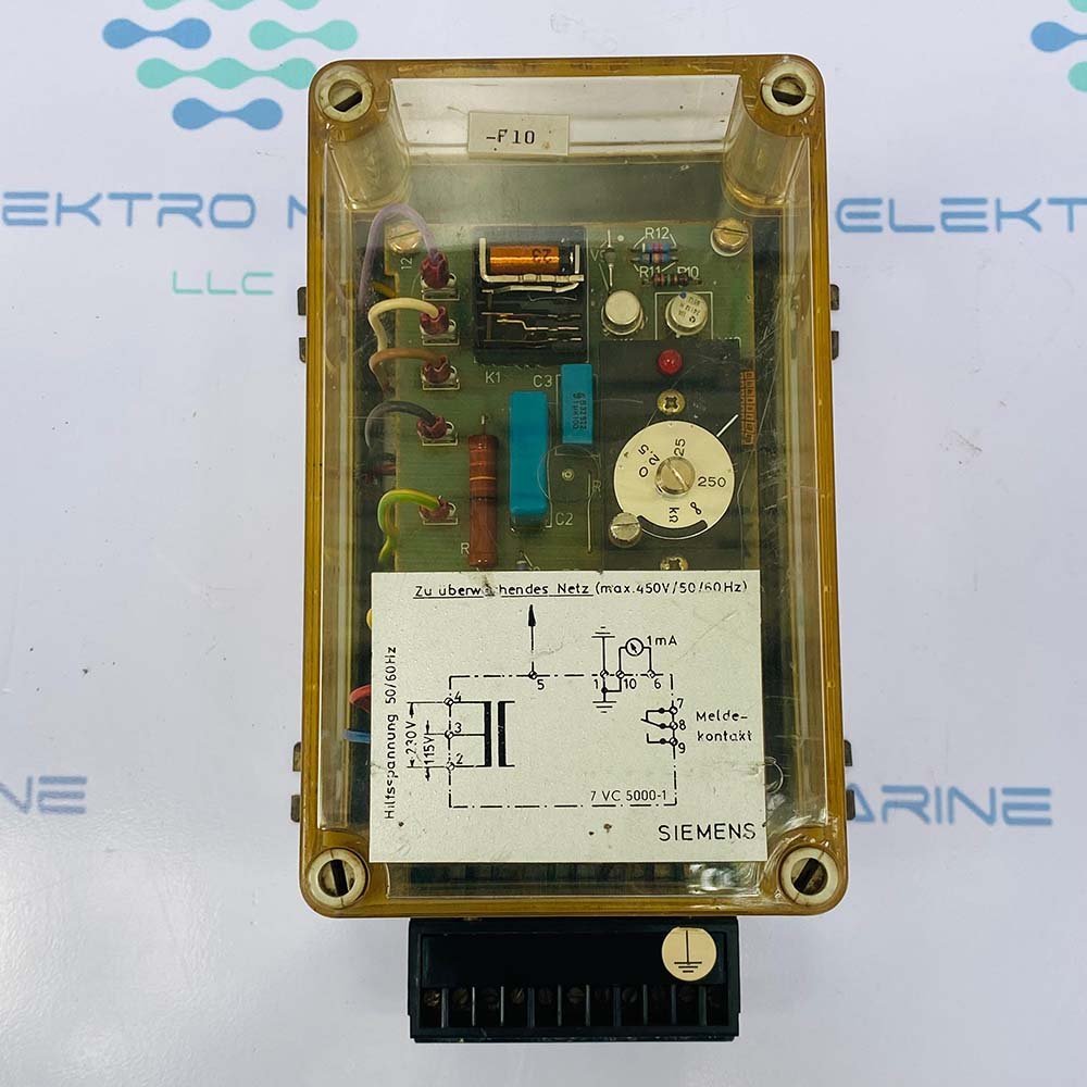 Siemens 7 VC 5000-1AA | Earth Leakage Monitor