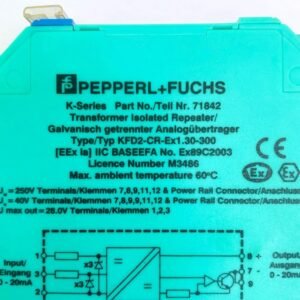 Pepperl+Fuchs KFD2-CR-Ex1.30-300 (71842) | Transformer Isolated Repeater