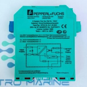 Pepperl+Fuchs KFD2-SL-Ex1.48-90A (72047) | Solenoid Driver