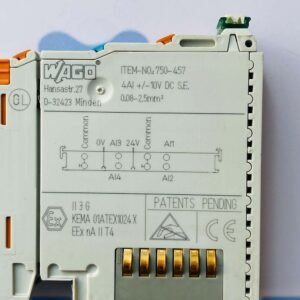 Wago 750-457 | 4-channel analog input Module