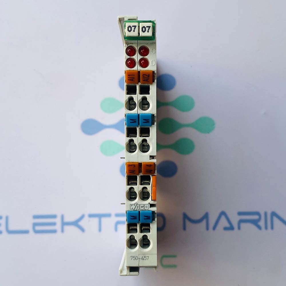 Wago 750-457 | 4-channel analog input Module