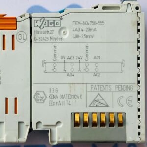 Wago 750-555 | 4-channel analog output Module