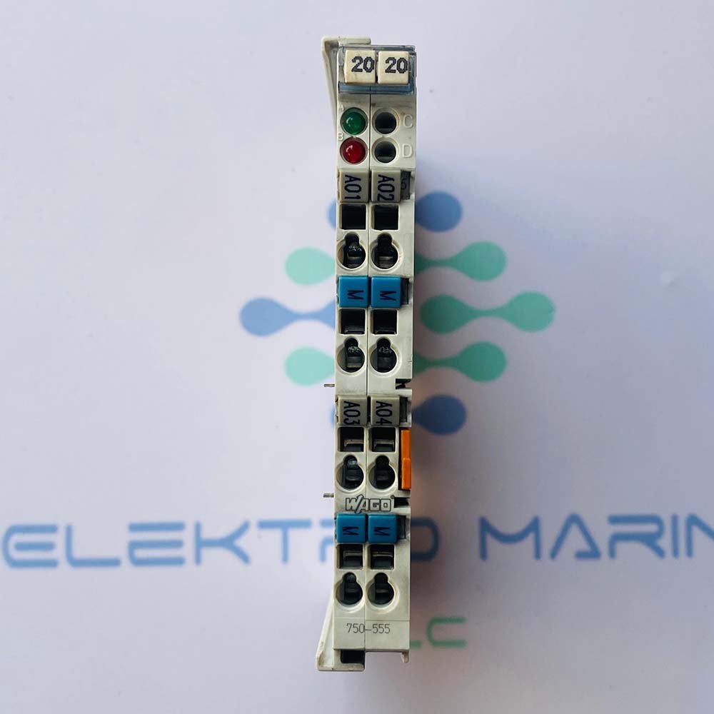 Wago 750-555 | 4-channel analog output Module