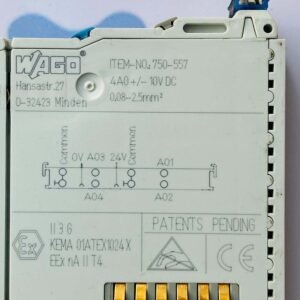 Wago 750-557 | 4-channel analog output Module