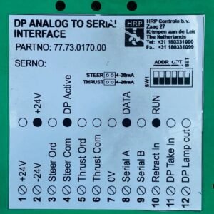 HRP 77.73.0170.00 | DP Analog to serial interface