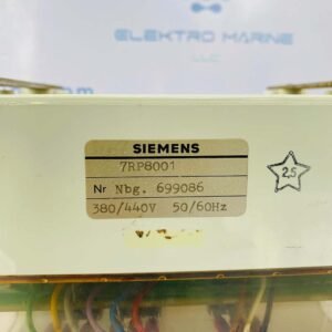 Siemens 7RP8001 | Voltage Frequency Relay