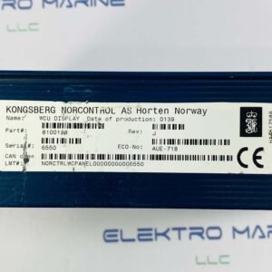 Norcontrol 8100138 (Rev.J) | Watch Cabin Display Unit
