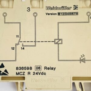 Weidmuller 836598-06 | MCZ R 24Vdc Relay Module
