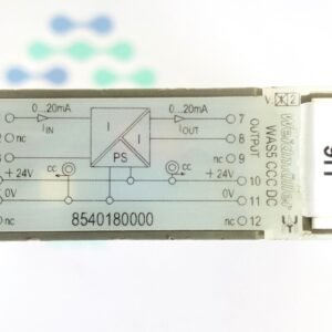 Weidmuller WAS5 CCC DC (8540180000) | Isolation Amplifier