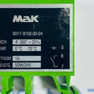 Mak 9017-9108.00-04 | Plug In Relay