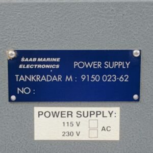 Saab Tankradar 9150 023-62 | Power Supply