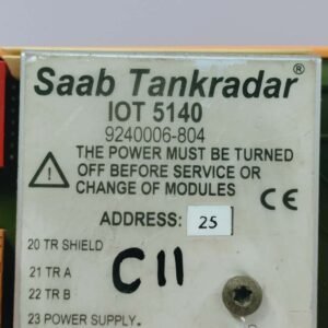 Saab Tankradar IOT 5140 (9240006-804) | Input / Output Terminal Module