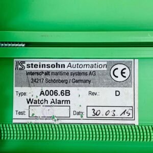 Steinsohn Automation A006.6B | Watch Alarm System Terminal Module