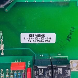Siemens A1-116-100-505-IS08 | Power And Interface Board