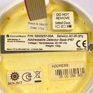 Consilium AC-IR-3FQ (5200237-00A) | Addressable Base for Flame