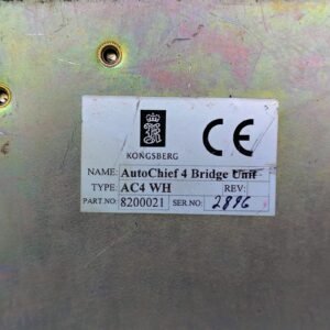 Kongsberg AC4 WH (8200021) | Auto Chief 4 Bridge Unit
