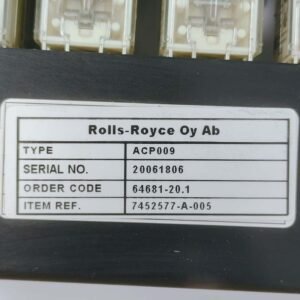 Rolls Royce ACP009 | Remote Conrtol Panel