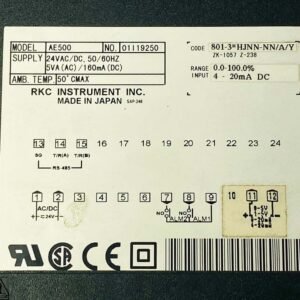 RKC Instrument AE500 | Digital Temperature Controller
