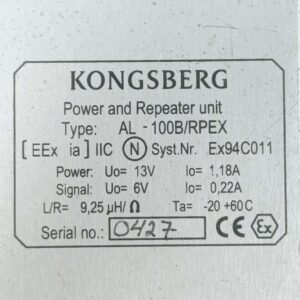 Kongsberg AL-100B/RPEX | Power and Repeater Unit