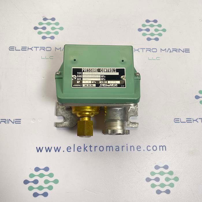 Saginomiya ANS-C106PG1 (Range : -0.06 – 0.6 Mpa) | Pressure Controls