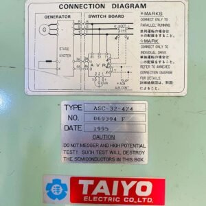 Taiyo ASC-32-4Z4 | Automatic Voltage Regulator