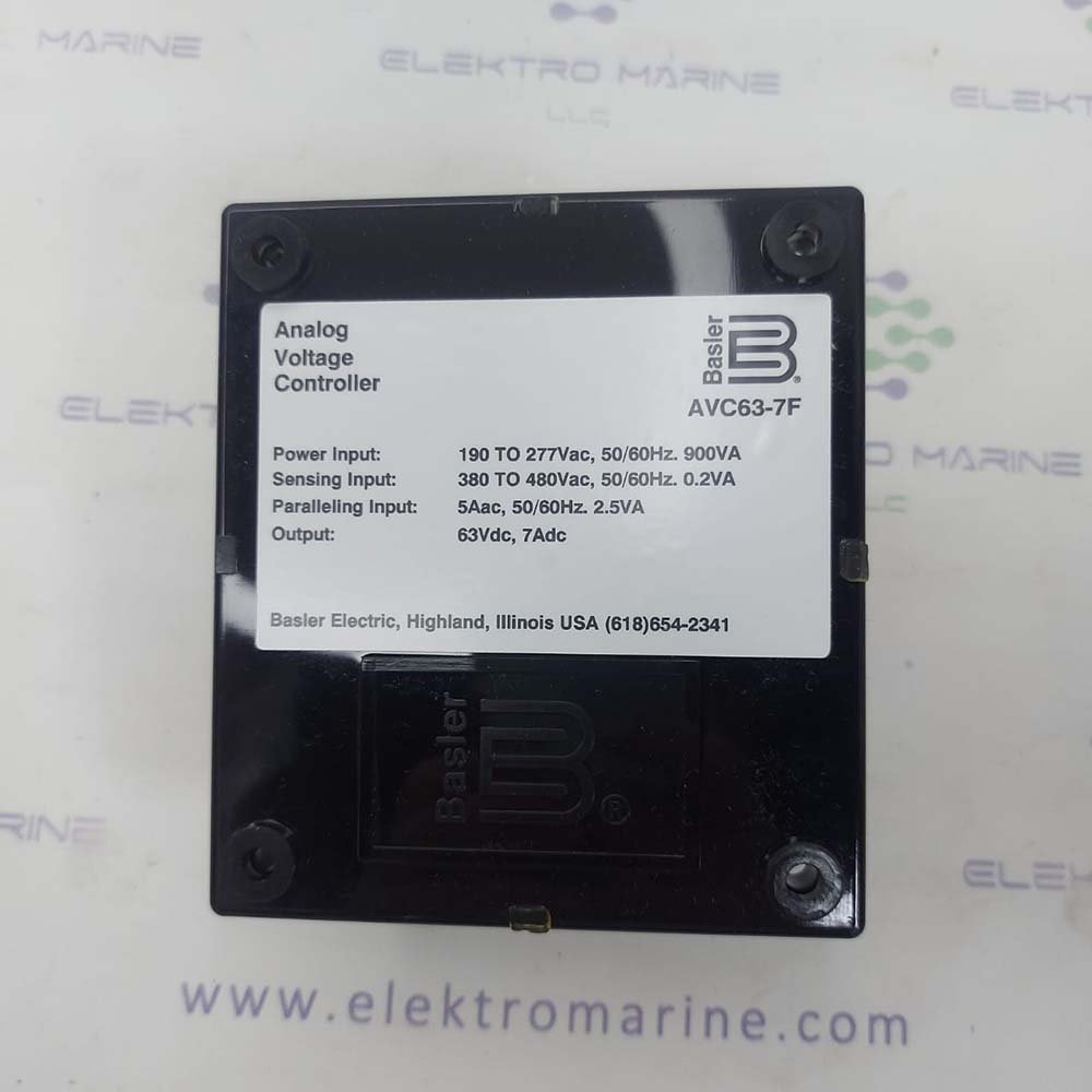 AVC63-7F-6 Basler Electric AVC63-7F | Voltage Regulator