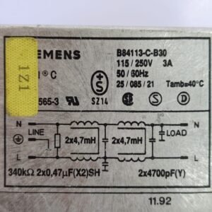Siemens B84113-C-B30 | Line Filter